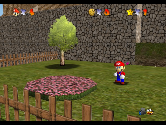 Super Mario 64 (Hi-Res Graphics)